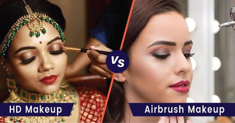 HD makeup vs Airbrush Makeup