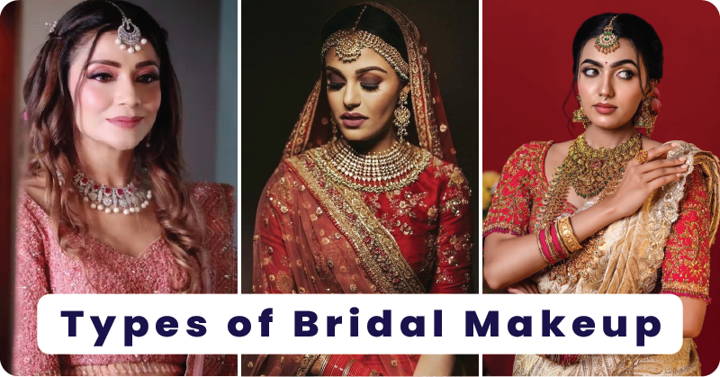 Types of bridal makeup