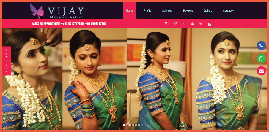 Vijay Makeup Artist in Chennai